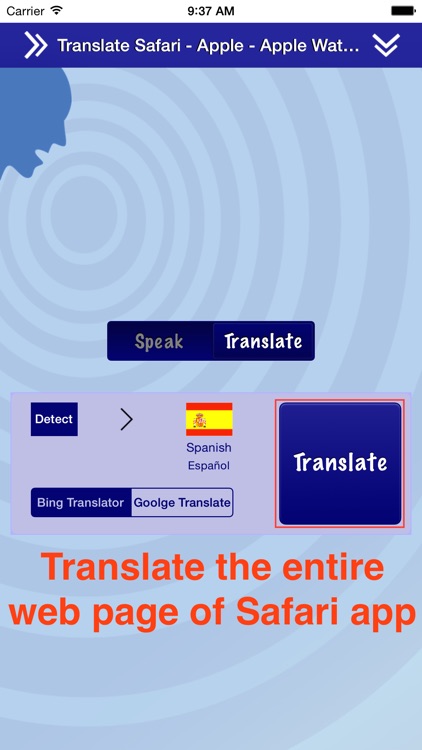 TranslateSafari (Translate & Speak Web)