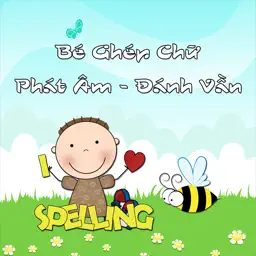Bé Học Ghép Chữ, Tìm Từ - Phát Âm, Đánh Vần app icon