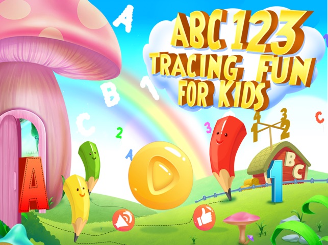 ‎ABC 123 Tracing Fun