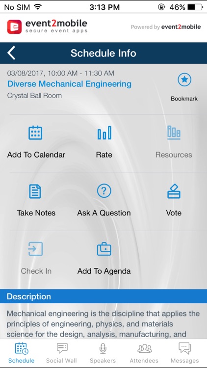 ASME Event Connect Plus