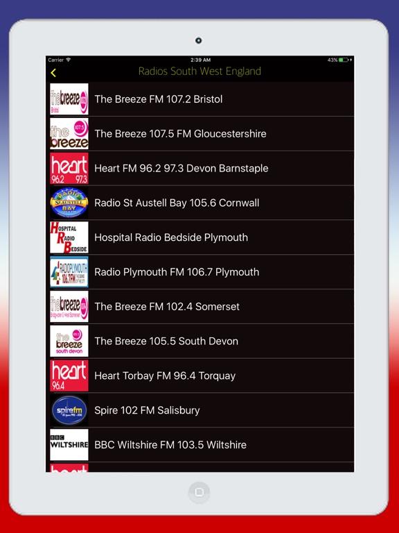 Screenshot #6 pour Radio United Kingdom UK - Internet Stations Online