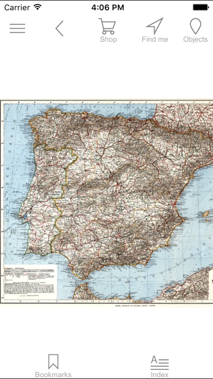 Spain, Portugal (1929). Historical map.