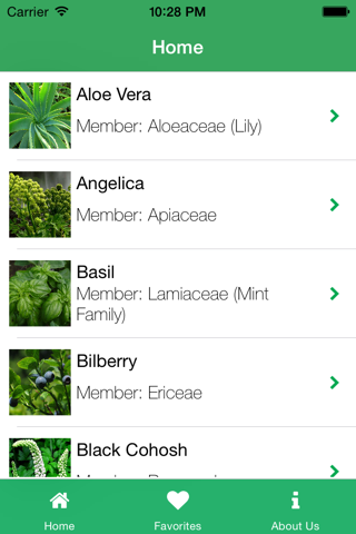Herbalpedia screenshot 2