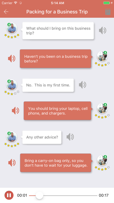 Screenshot #2 pour Business English Conversation: Listening Speaking