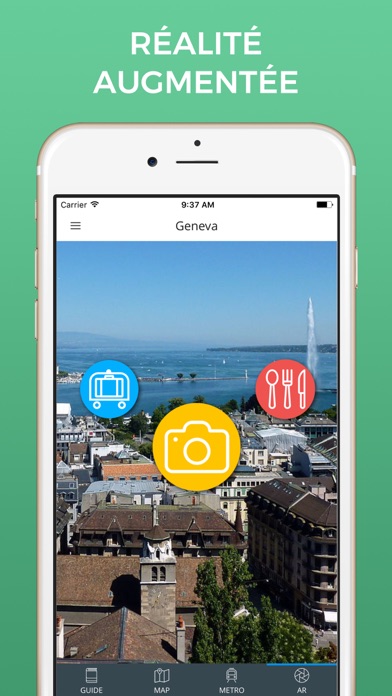 Screenshot #2 pour Genève Guide Voyage avec Offline Maps