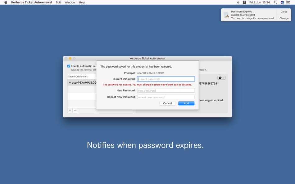#2. Kerberos Ticket Autorenewal (macOS) 由: Evgeny Khomyakov