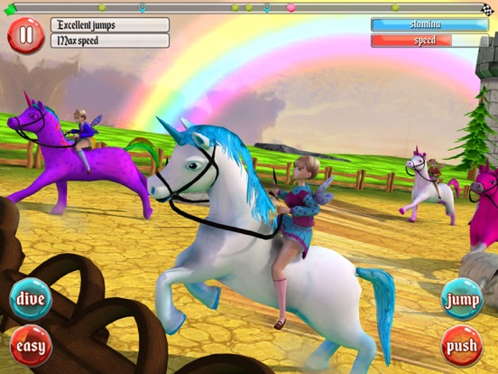 Ultimate Unicorn Dash 3D iPad screenshot 3 - Games app