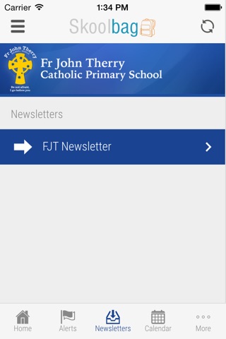 Fr John Therry School Balmain - Skoolbag screenshot 4