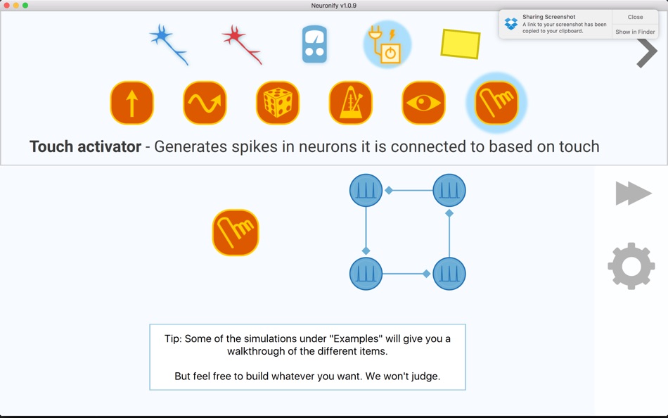 #2. Neuronify (macOS) 由: Anders Hafreager
