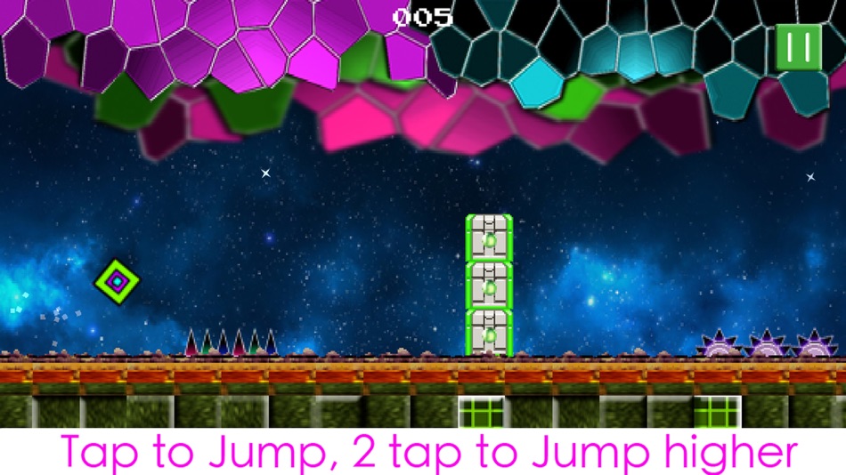 #1. Block Space - Geometry Dash Space (iOS) 由: AppsNice