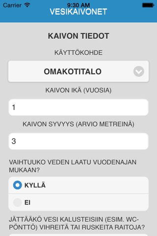 Vesikaivonet screenshot 3