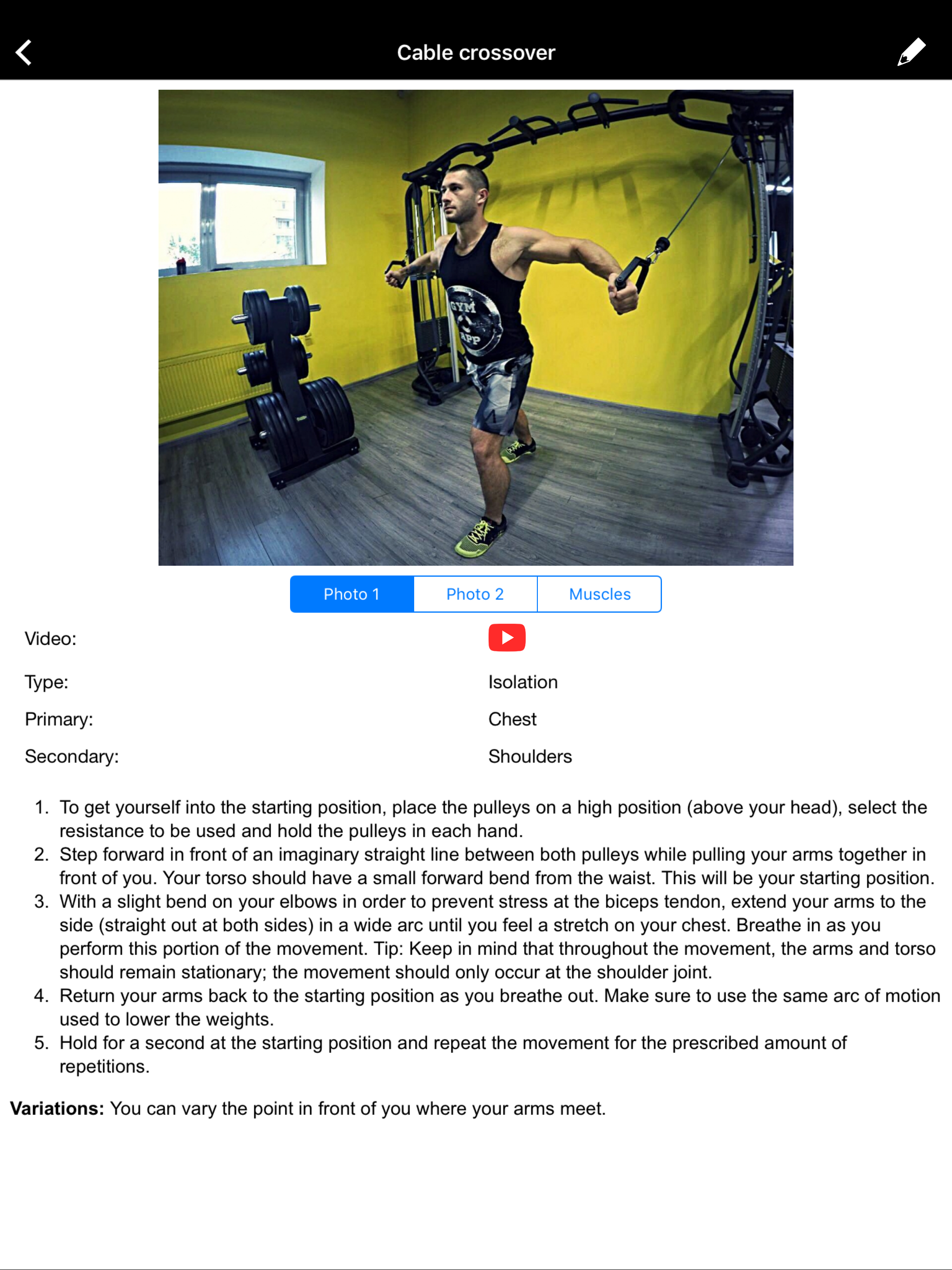 GymApp Pro Workout Log screenshot 7