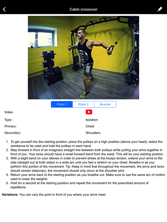 Screenshot #5 pour GymApp Pro Workout Log