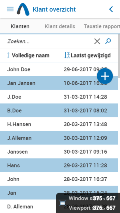 Screenshot #2 pour Klantenregistratie