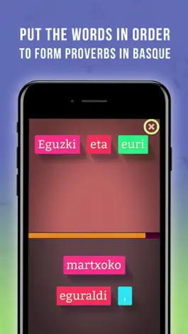 Game screenshot Esaera Zaharrak- Learn proverbs in Basque mod apk