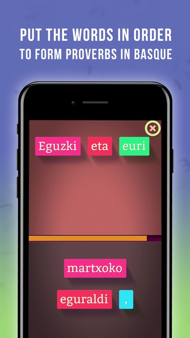 Esaera Zaharrak- Learn proverbs in Basque screenshot 1