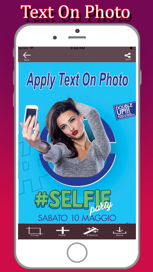 #3. Text On Photo-Add Text Over Pics (iOS) Podle: Arti Sharma