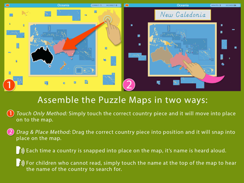 Oceania - Montessori Geography screenshot 4