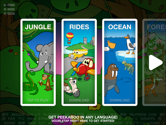 Screenshot #6 pour Peekaboo HD Jungle