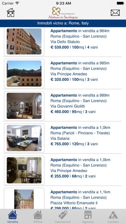 Abitare in Sardegna Serv Imm