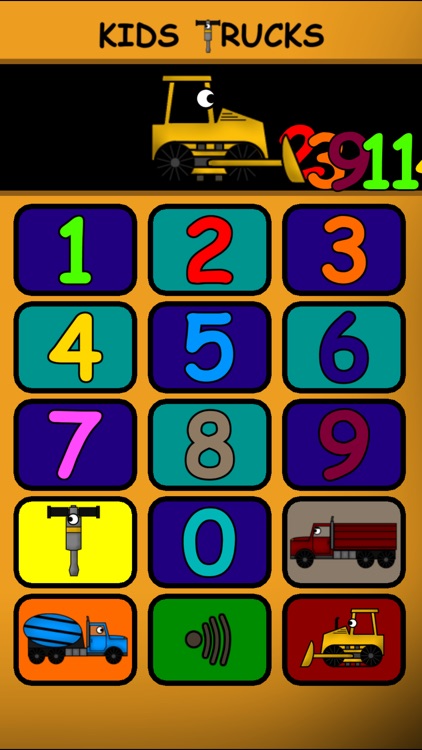 Kids Trucks: Preschool Learning