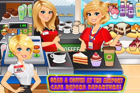 Airport Cash Register & Flight Attendant Simulator screenshot 3