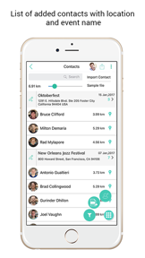 GeoContact-Management screenshot