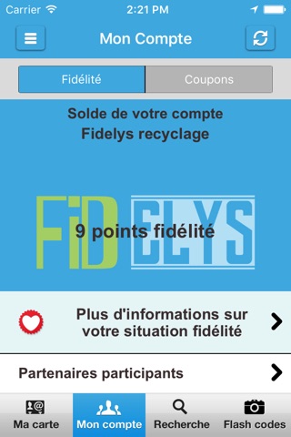 FIDELO fidélité recyclage screenshot 3