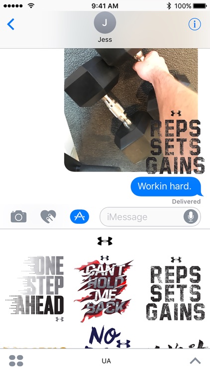 Under Armour Stickers
