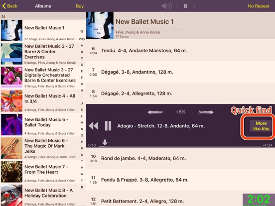 Screenshot #5 pour BarreNotes Music Control for Dance