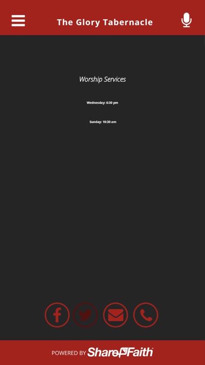 The Glory Tabernacle