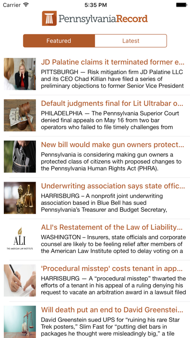 Screenshot #1 pour Pennsylvania Record