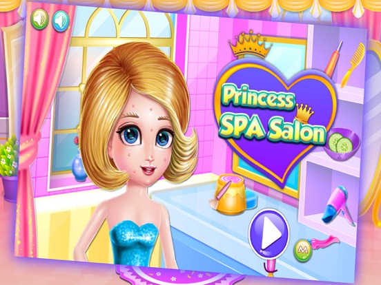 Screenshot #4 pour Princess SPA Salon - Girl Dress up & Makeover Game