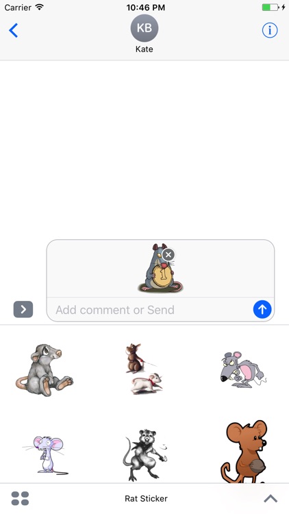Rat Sticker - Collection Of Stickers