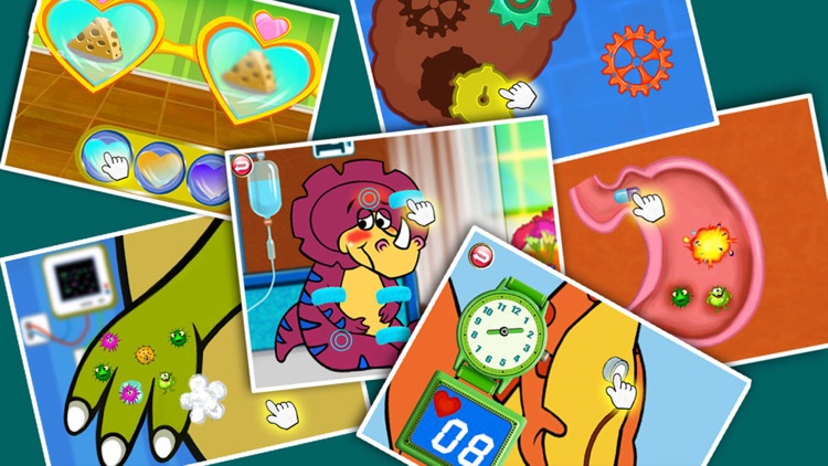 Dino Hospital -Dinosaur Doctor Games for Baby Kids screenshot-4