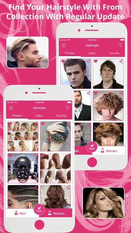 Man & Woman's Hairstyle