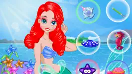 Game screenshot русалка принцесса лицо спа apk