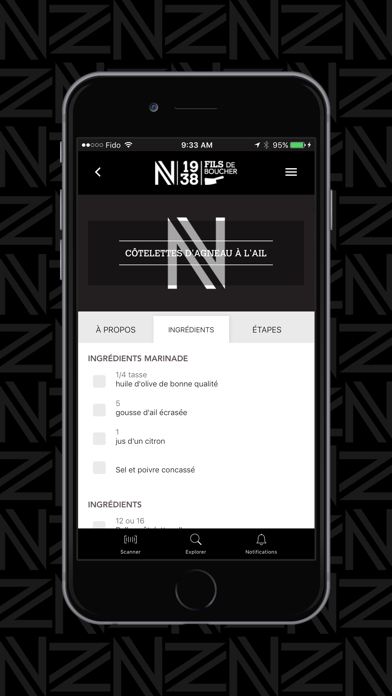 Boucherie Nobert iPhone screenshot 4 - Food & Drink app