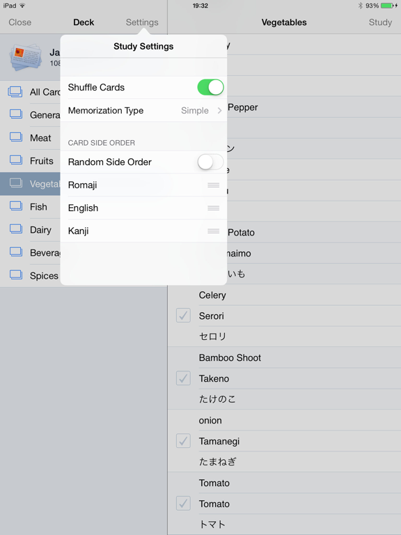 iFlash Touch iPad screenshot 4 - Education app