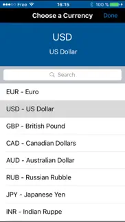 occ - offline currency converter - lite iphone screenshot 2
