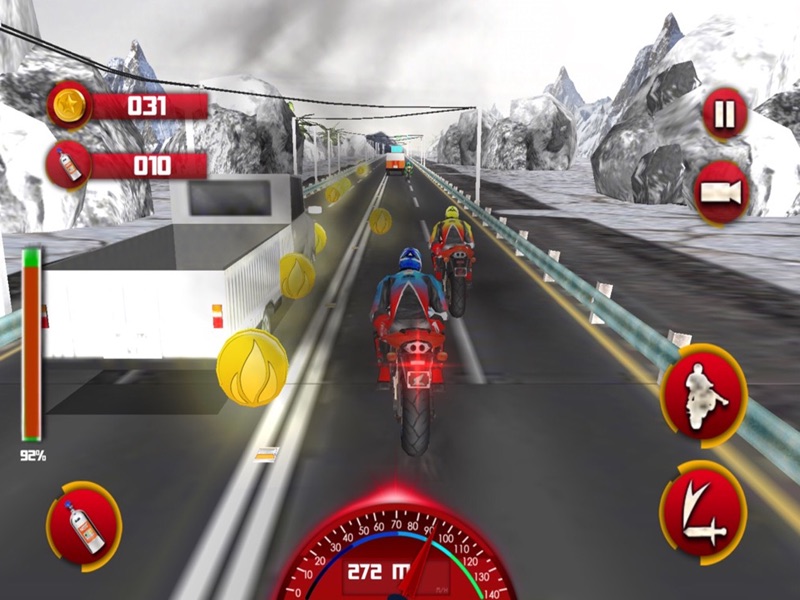 Carreras de motos mortales screenshot 9