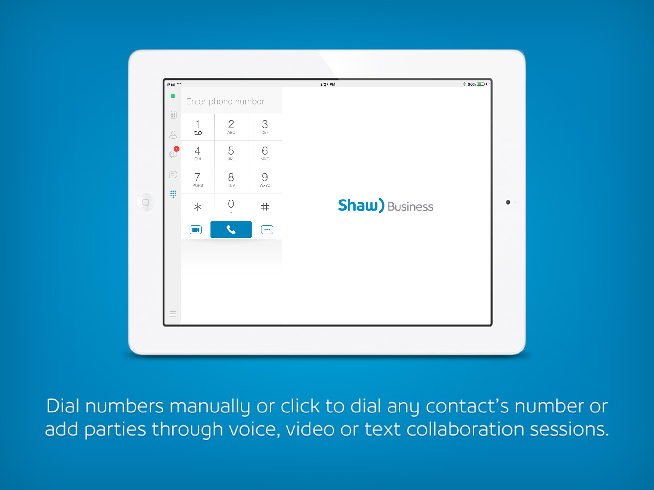 Shaw SmartVoice for iPad screenshot 4