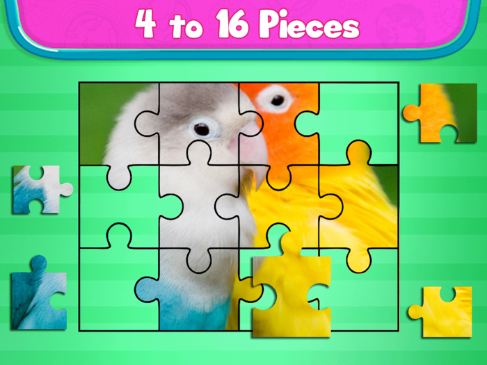 Love Bird Jigsaw Puzzle paradise  Train The Brain