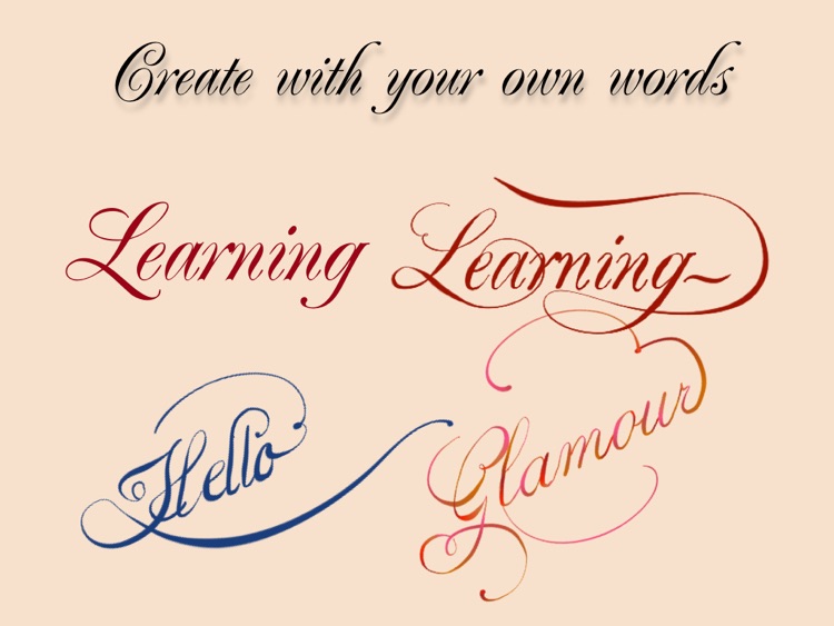 Calligraphy Penmanship screenshot-3