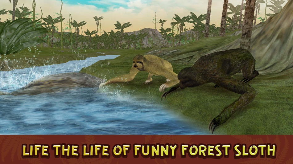 Sloth Forest Survival Simulator 3D - 1.0 - (iOS)