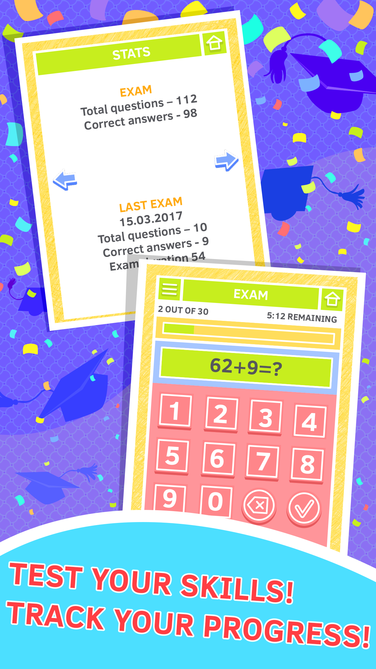 Math Master. Educational math games screenshot 3