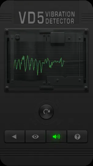Capture d'écran de Ghosthunting Toolkit sur iPhone 4