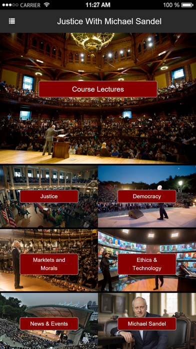 How to cancel & delete Justice with Michael Sandel from iphone & ipad 1