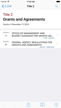 2 CFR - Grants and Agreements (LawStack Series) screenshot 1