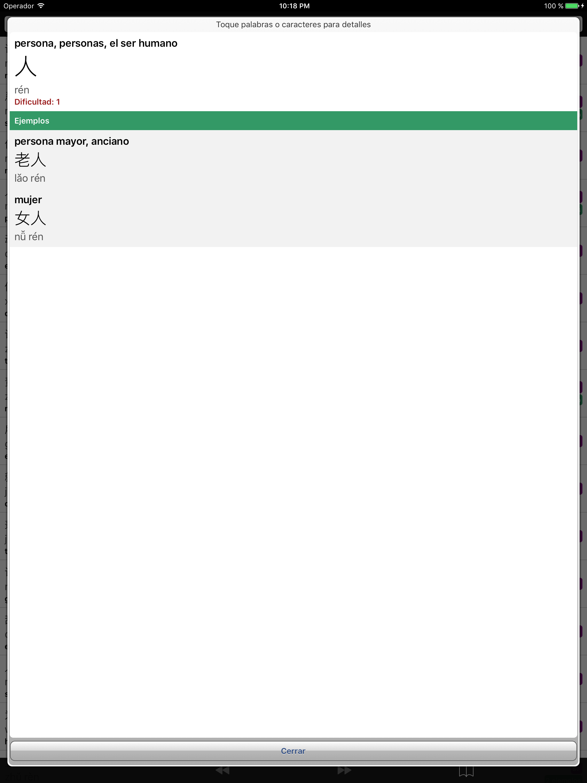 Chino-Español Diccionario para estudiantes screenshot 6